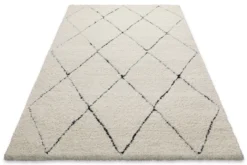 Teppich Creme Beige im Berber Style 