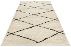 Teppich Creme Beige im Berber Style 