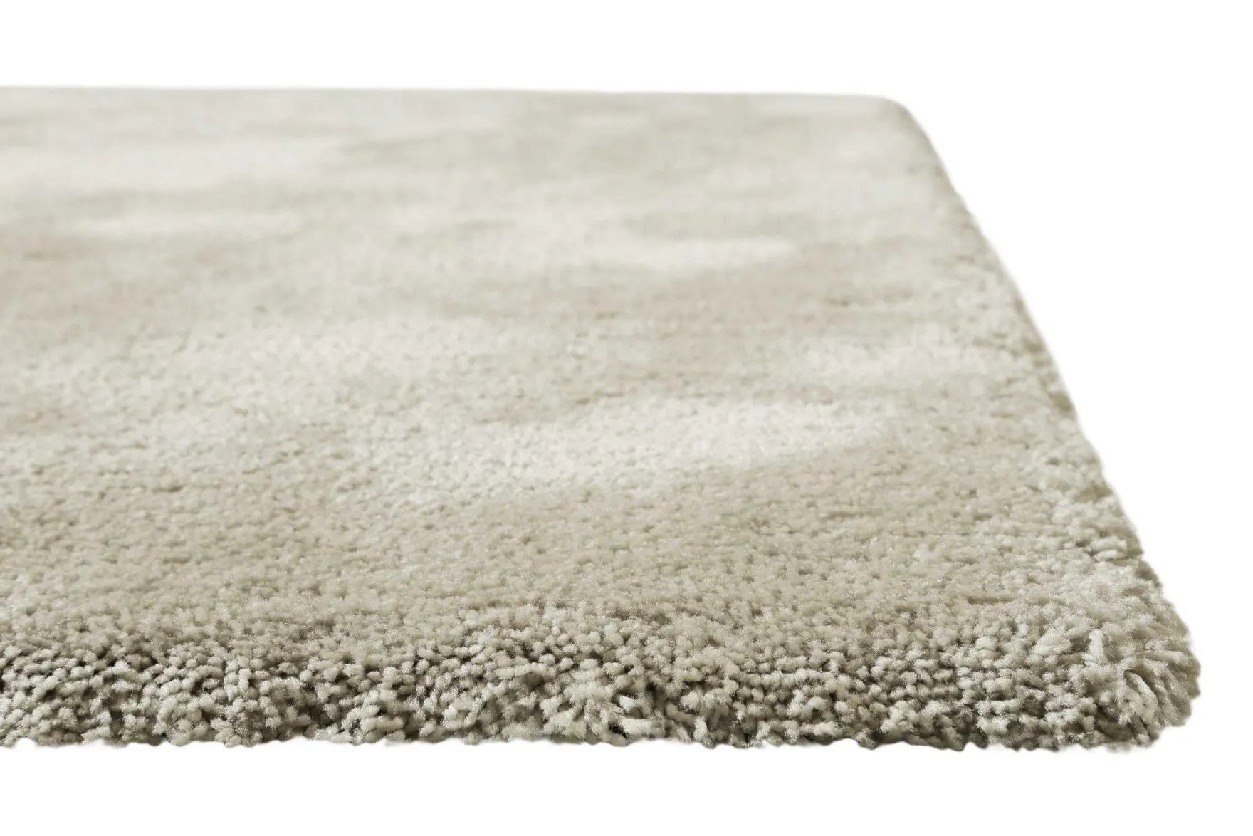 Teppich Creme Beige meliert Hochflor "Pisa" Homie Living