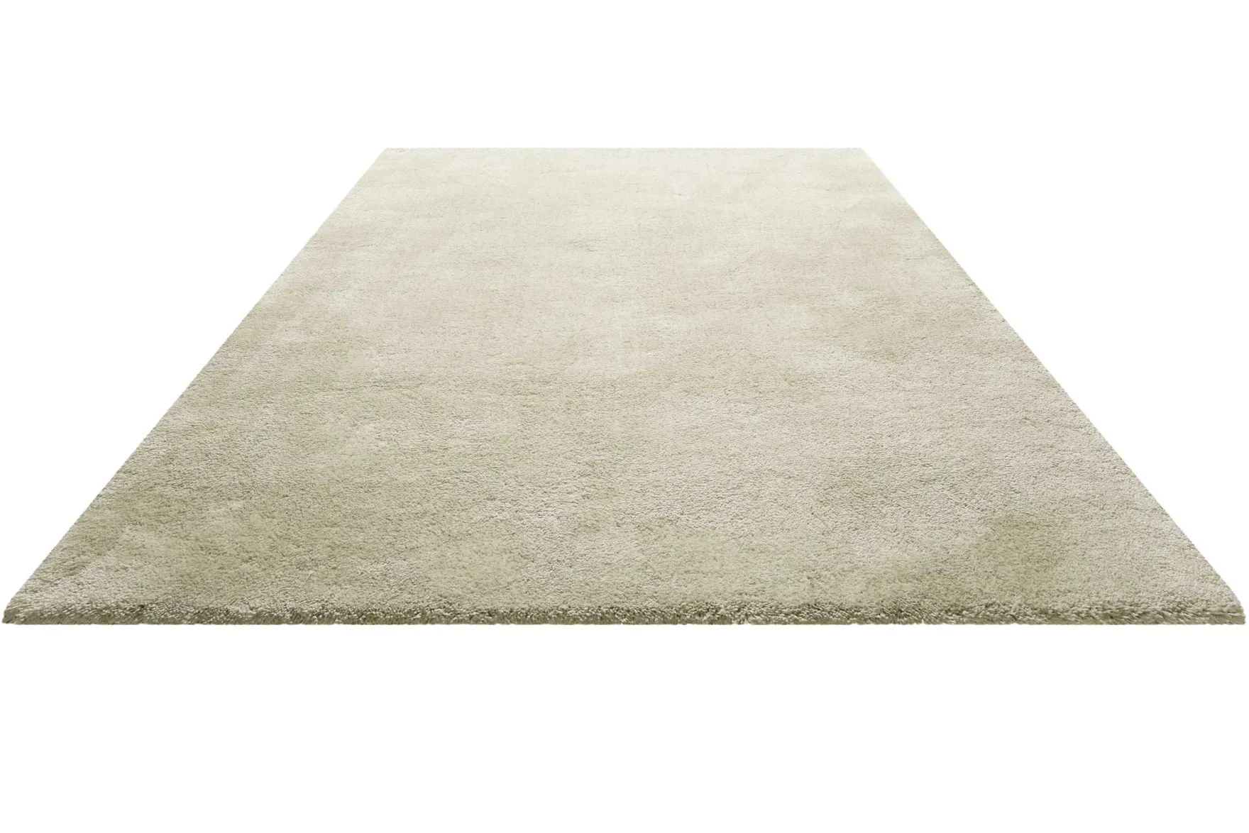 Teppich Creme Beige meliert Hochflor "Pisa" Homie Living