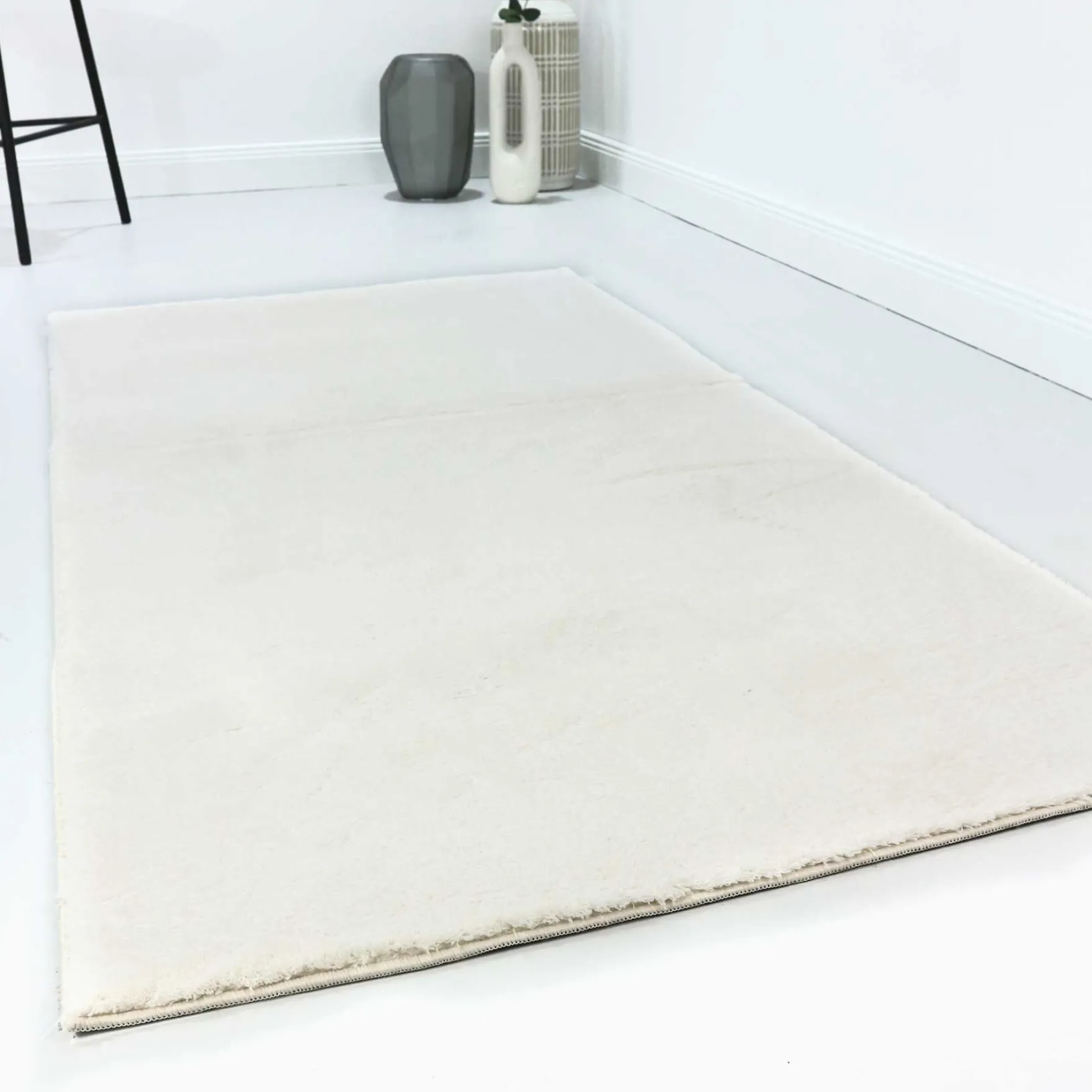Teppich Creme Beige soft & weich "Lago" Homie Living