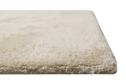 Teppich Creme Weiß Hochflor B-Ware 