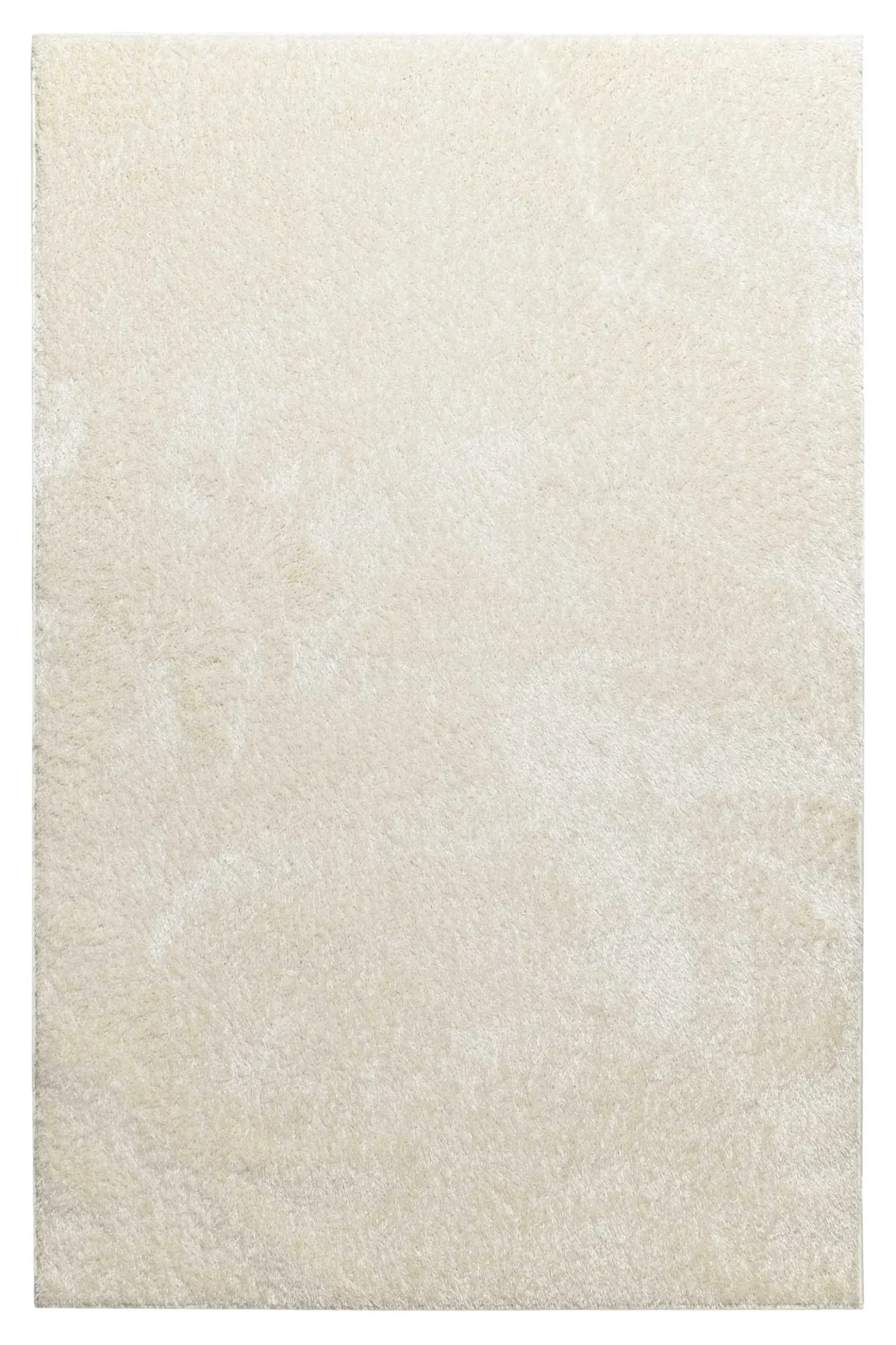 Teppich Creme Weiß Hochflor "Flavio" Homie Living
