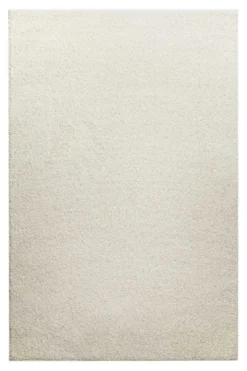 Teppich Creme Weiß Hochflor "Gino" Homie Living