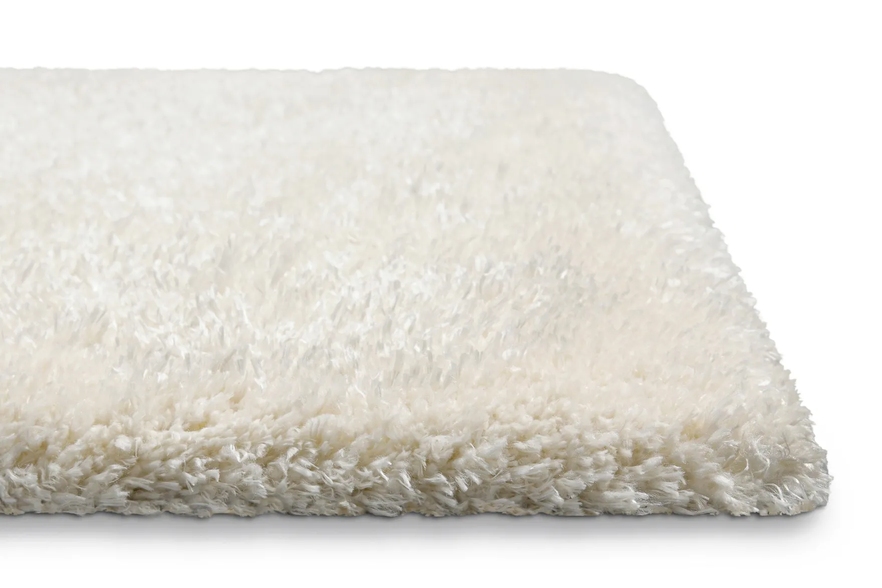 Teppich Creme Weiß Hochflor sehr kuschelig & flauschig "Parma" Homie Living