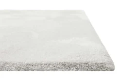 Teppich Creme Weiß Hochflor