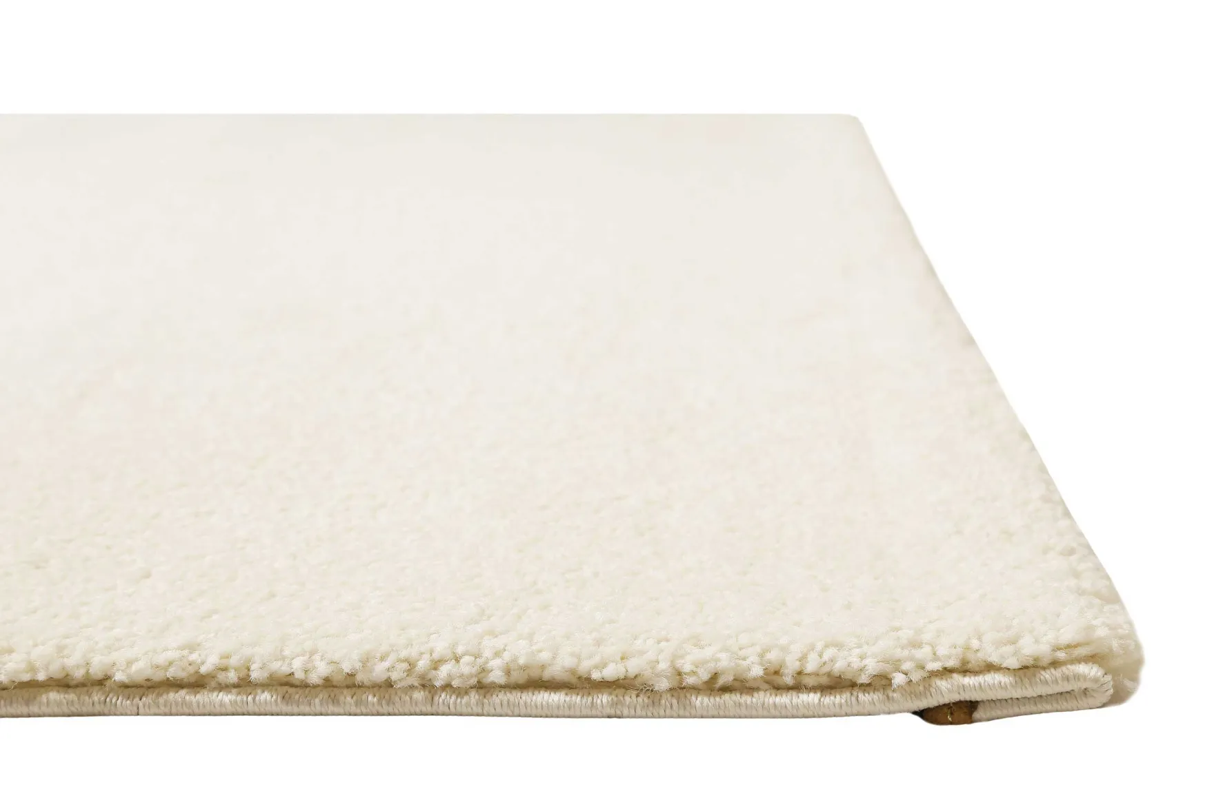 Teppich Creme Weiß Kurzflor "Lido" Homie Living