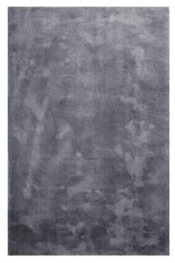 Teppich Dunkelgrau Hochflor 