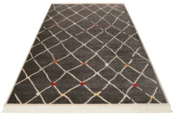 Teppich Dunkelgrau Kurzflor B-Ware 