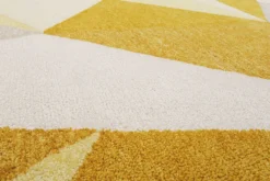 Teppich Gelb Gold Kurzflor "Next Time 2.0" WECONhome
