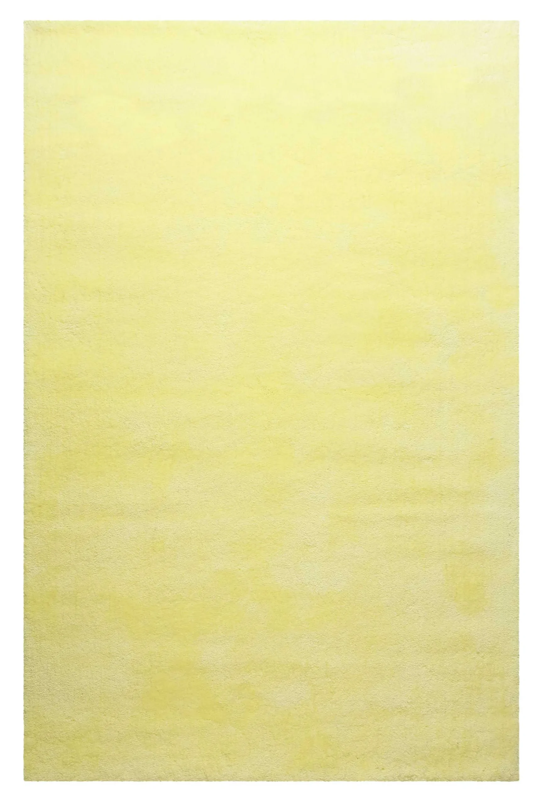 Teppich Gelb Hochflor "Pisa" Homie Living