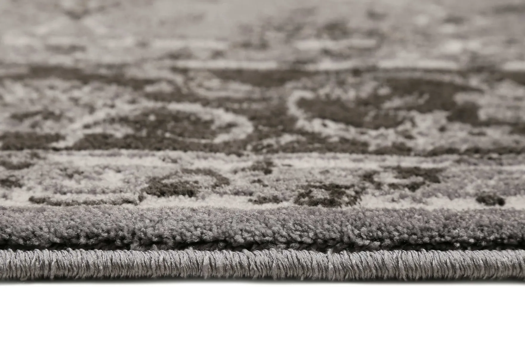 Teppich Grau Anthrazit Kurzflor "Bristol" WECONhome