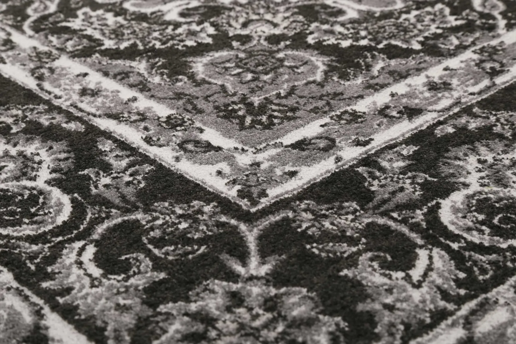 Teppich Grau Anthrazit Kurzflor "Bristol" WECONhome