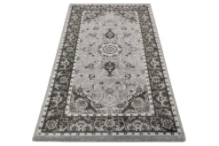 Teppich Grau Anthrazit Kurzflor