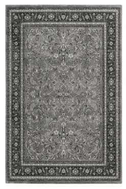 Teppich Grau Anthrazit Kurzflor