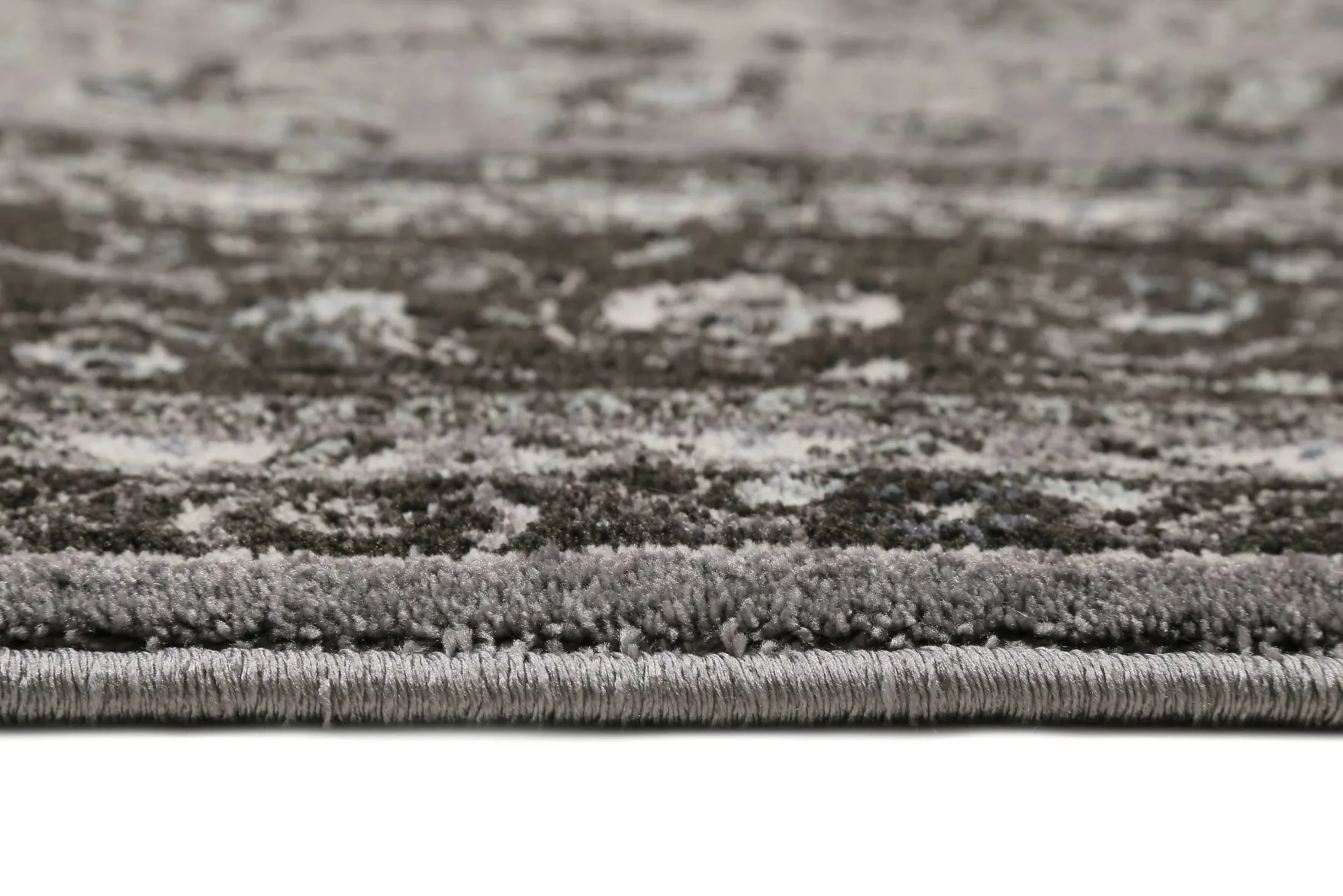 Teppich Grau Anthrazit Kurzflor "Oxford" WECONhome