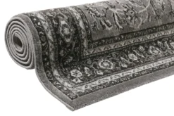 Teppich Grau Anthrazit Kurzflor