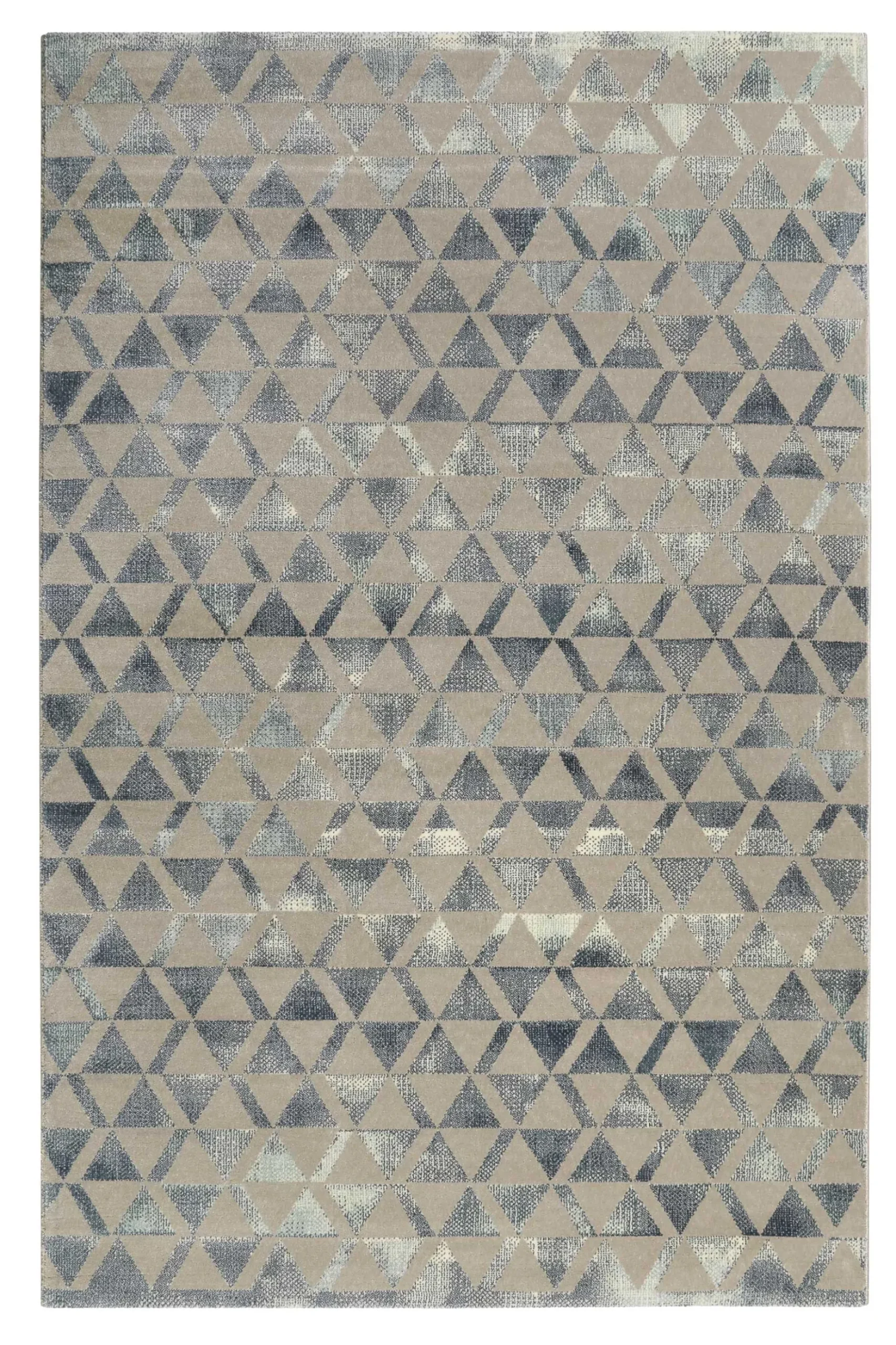 Teppich Grau Blau Silber Kurzflor "Pearl 2.0" WECONhome