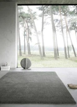 Teppich Grau Hochflor "Emilia" WECONhome Basics