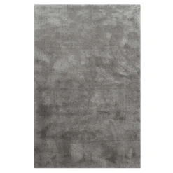 Teppich Grau Hochflor