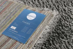 Teppich Grau Hochflor sehr kuschelig & flauschig "Parma" Homie Living