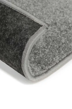 Teppich Grau Kurzflor 