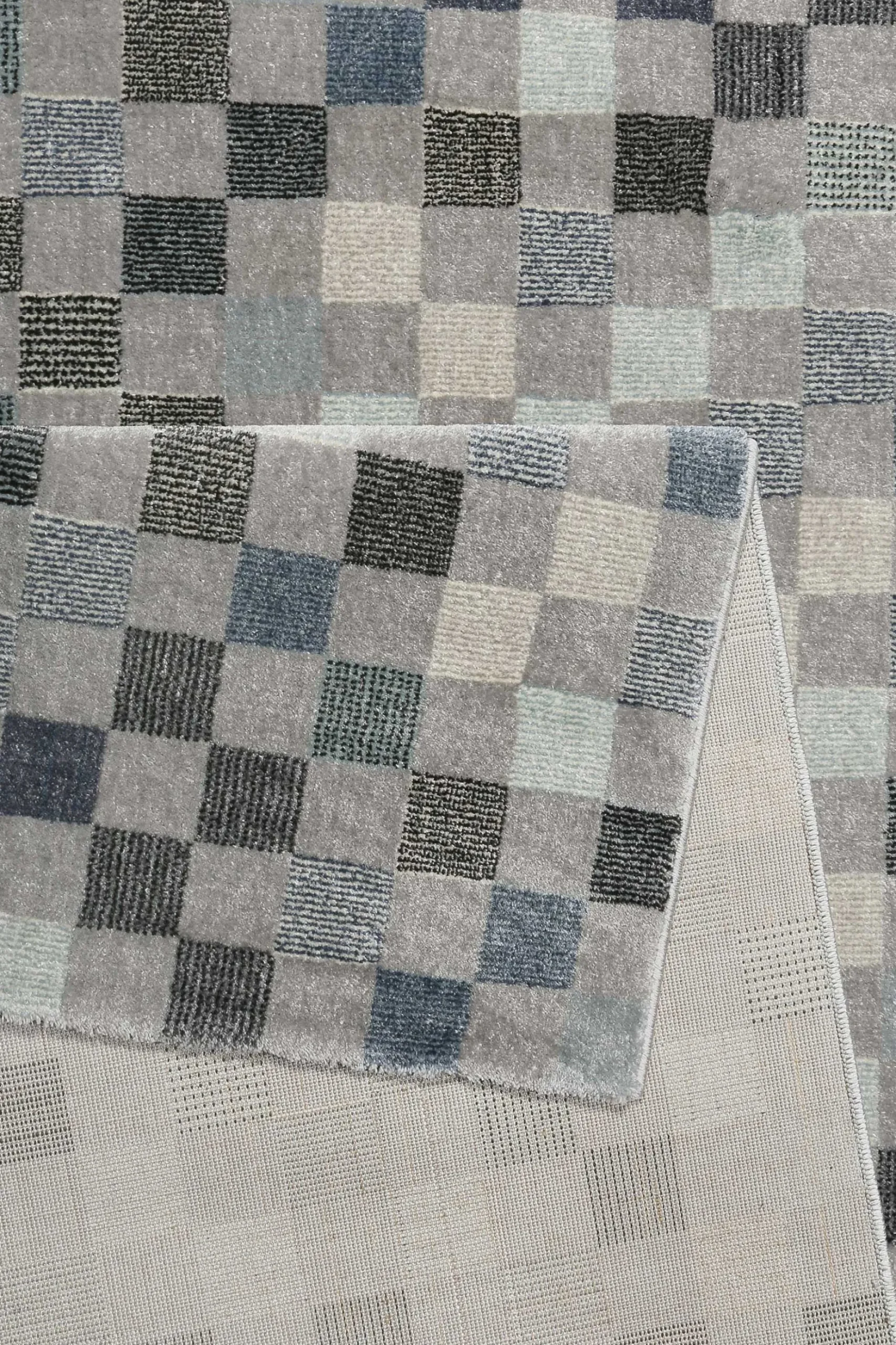 Teppich Grau Kurzflor "Physical 2.0" WECONhome