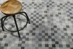 Teppich Grau Kurzflor