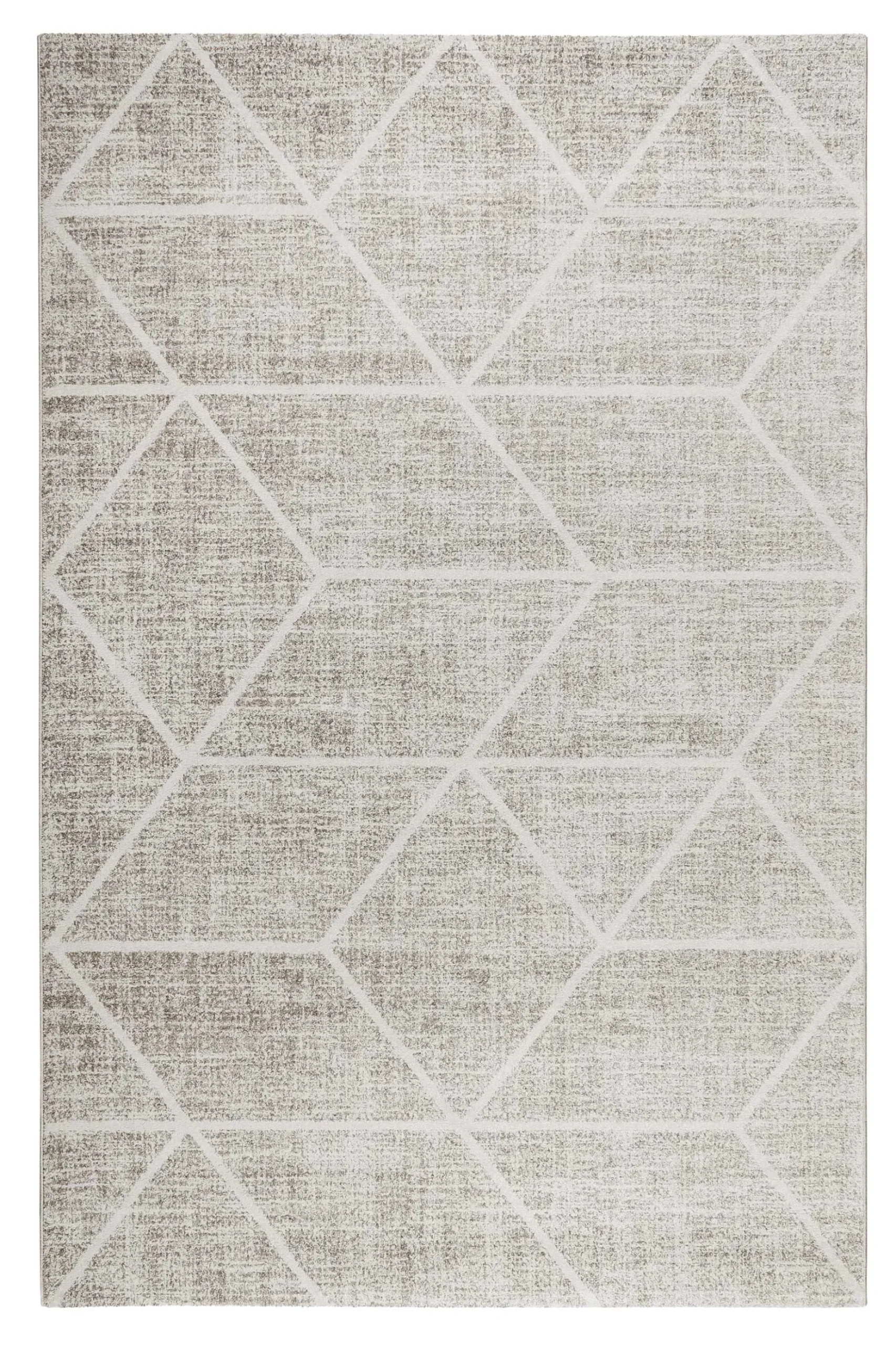 Teppich Grau Sand Kurzflor "Bossa Lounge" WECONhome