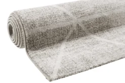 Teppich Grau Sand Kurzflor "Bossa Lounge" WECONhome