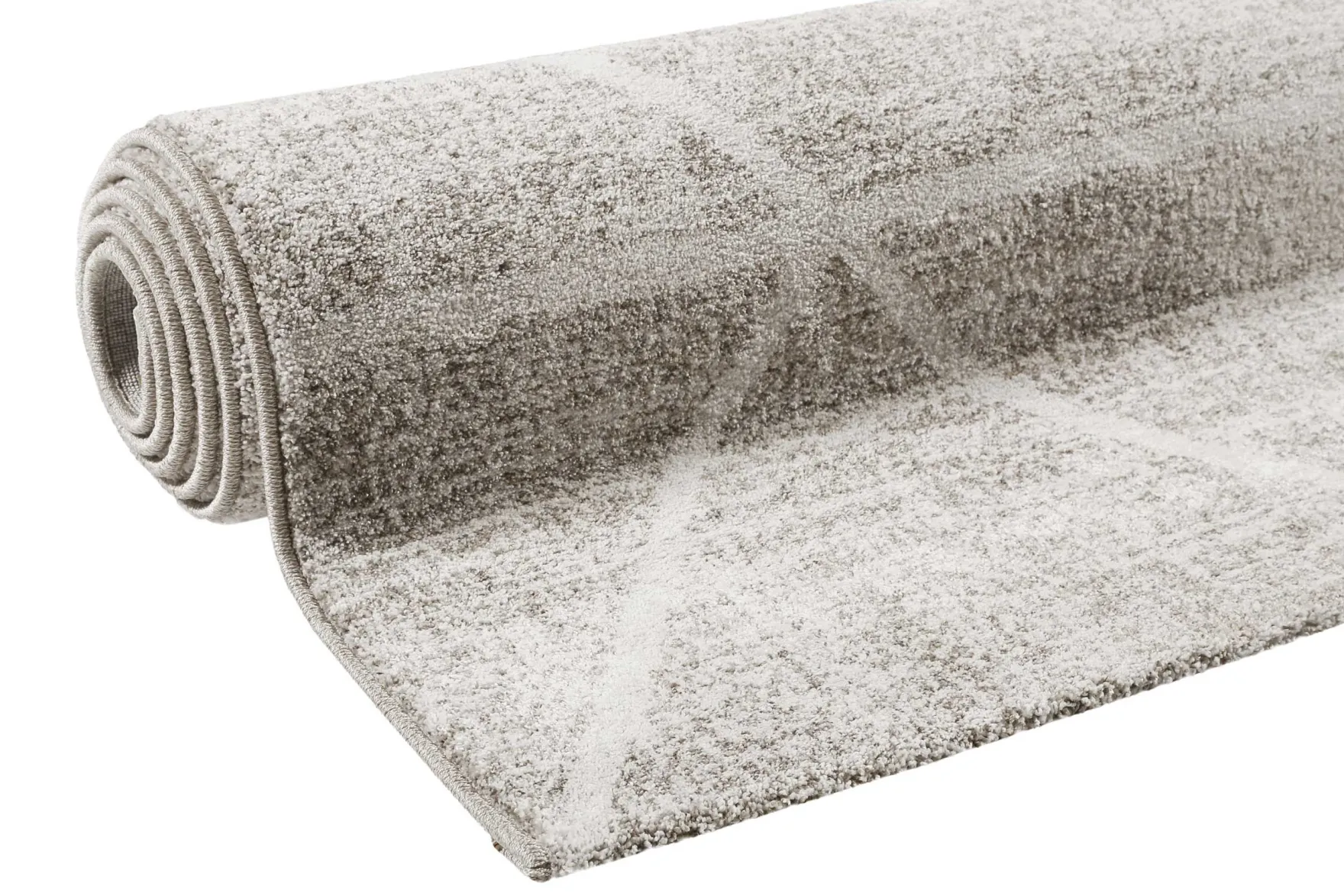 Teppich Grau Sand Kurzflor "Bossa Lounge" WECONhome