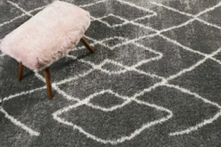 Teppich Grau sehr flauschig & kuschelig "Afella" WECONhome