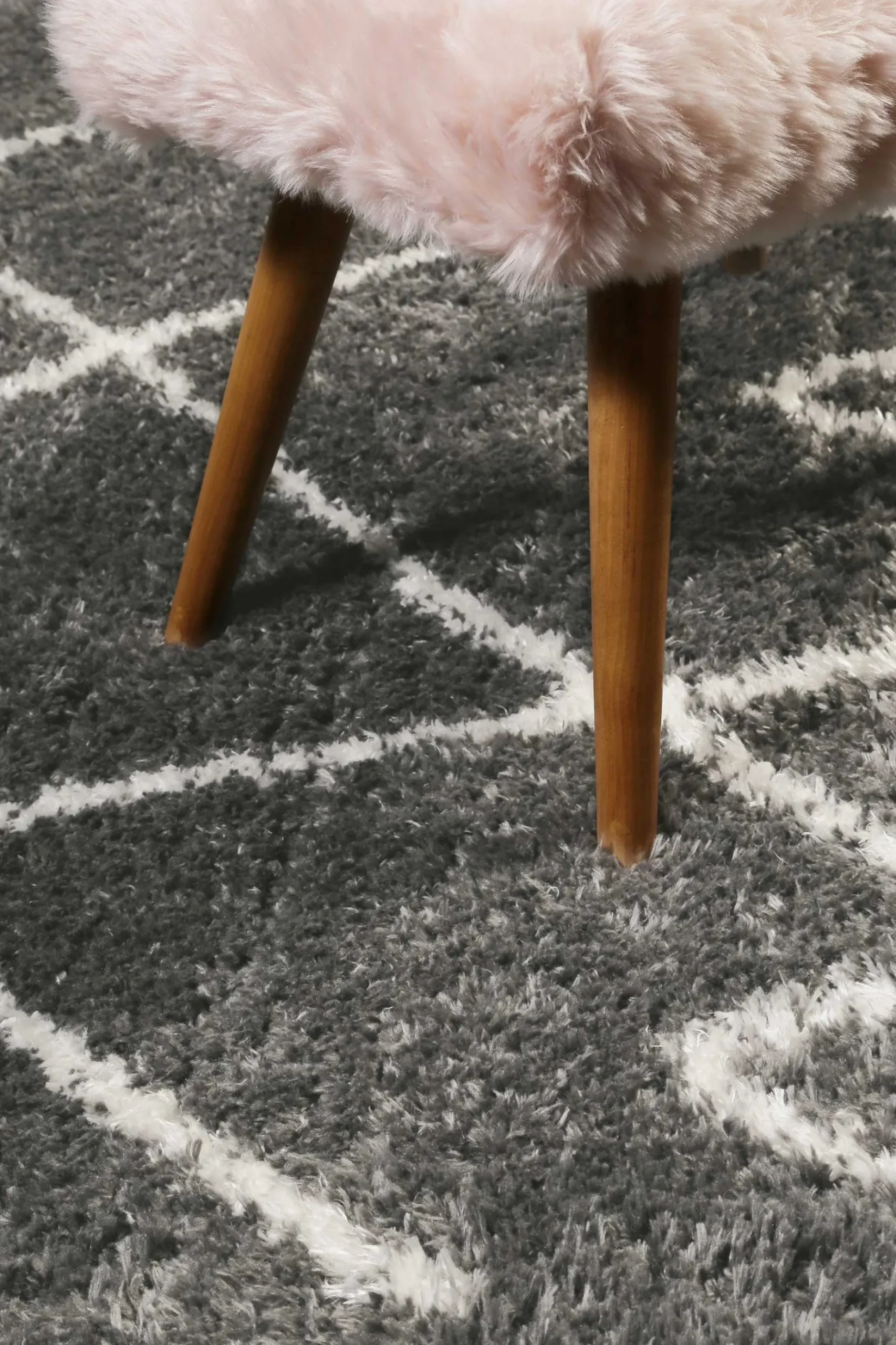 Teppich Grau sehr flauschig & kuschelig "Afella" WECONhome