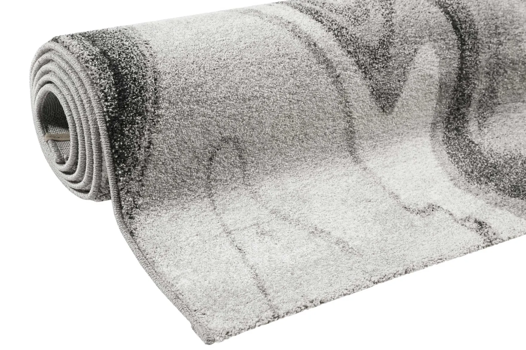 Teppich Grau Silber Kurzflor "Voyage" WECONhome