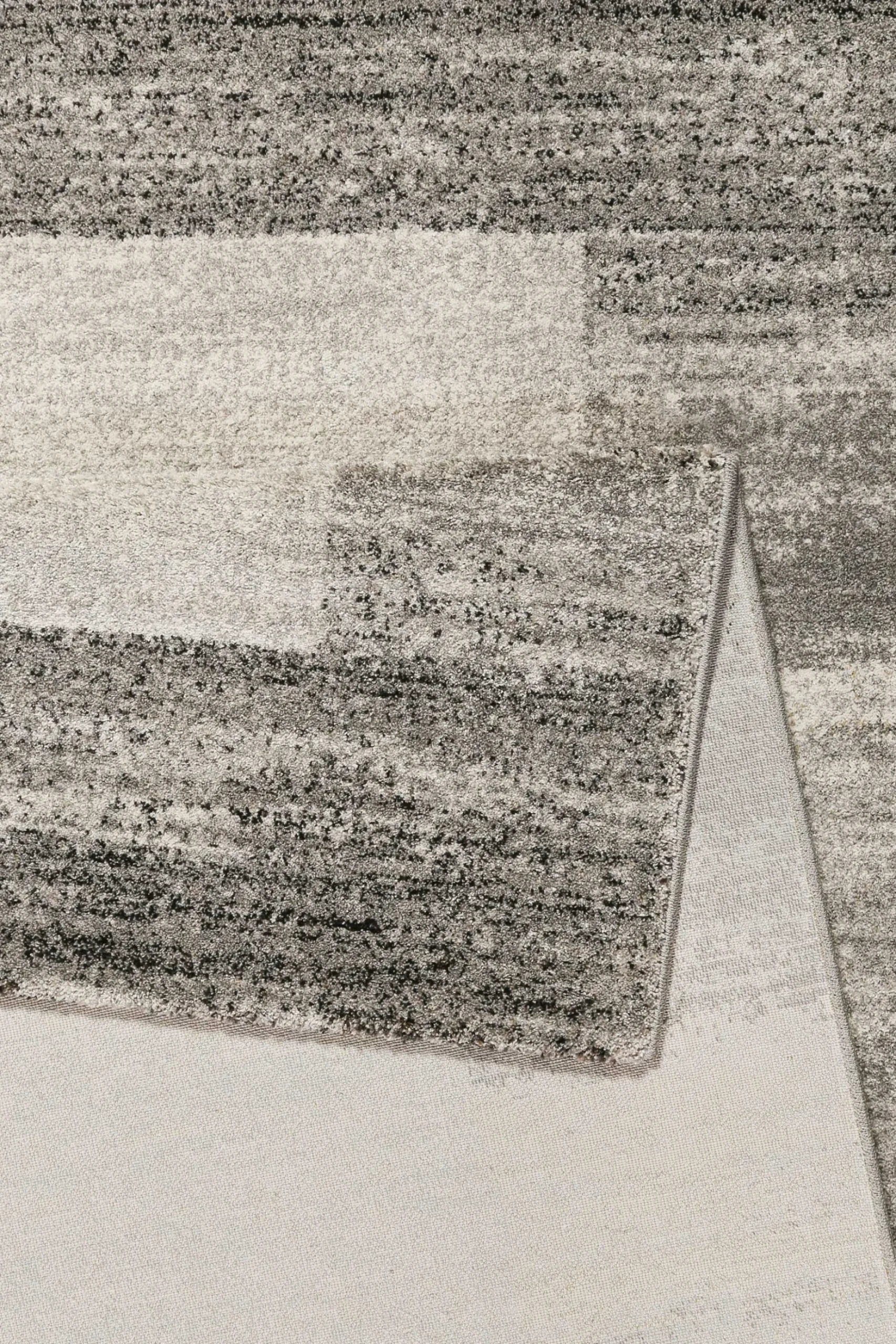 Teppich Grau Silber Kurzflor "Déjà-vu" WECONhome