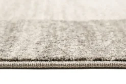 Teppich Grau Silber Kurzflor