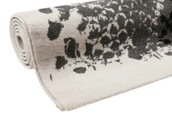 Teppich Grau Silber Kurzflor "Phyton" WECONhome