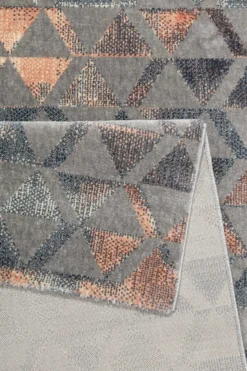 Teppich Grau Taupe Rosa Kurzflor "Pearl 2.0" WECONhome
