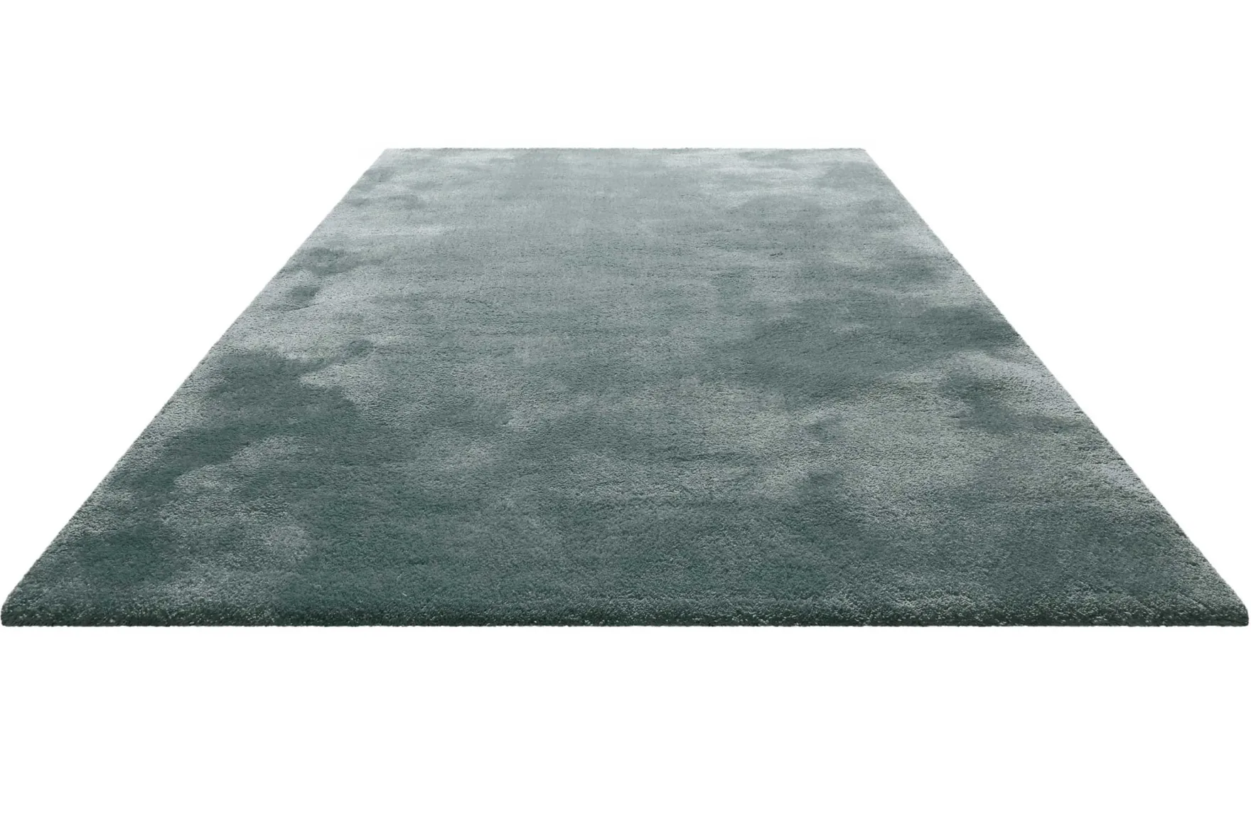 Teppich Grün Grau Hochflor "Pisa" Homie Living