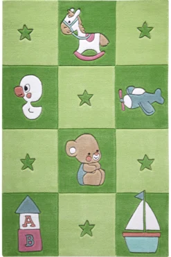 Teppich grün "Newborn"