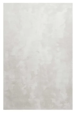 Teppich Hellgrau Creme Hochflor "Sienna" Homie Living
