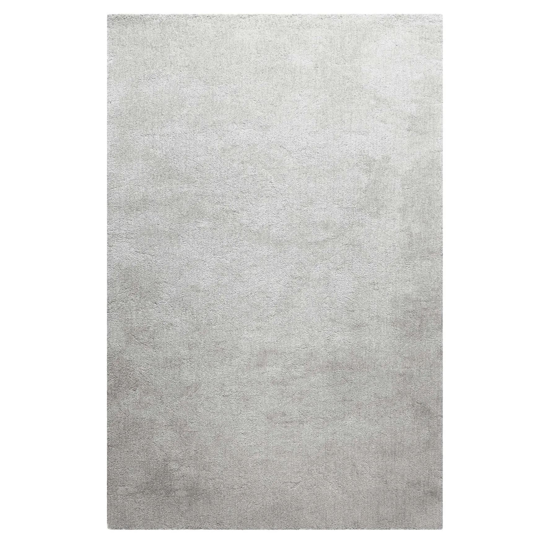 Teppich Hellgrau Creme meliert Hochflor "Pisa" Homie Living
