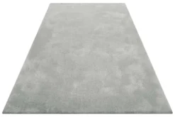 Teppich Hellgrau Hochflor "Emilia" WECONhome Basics