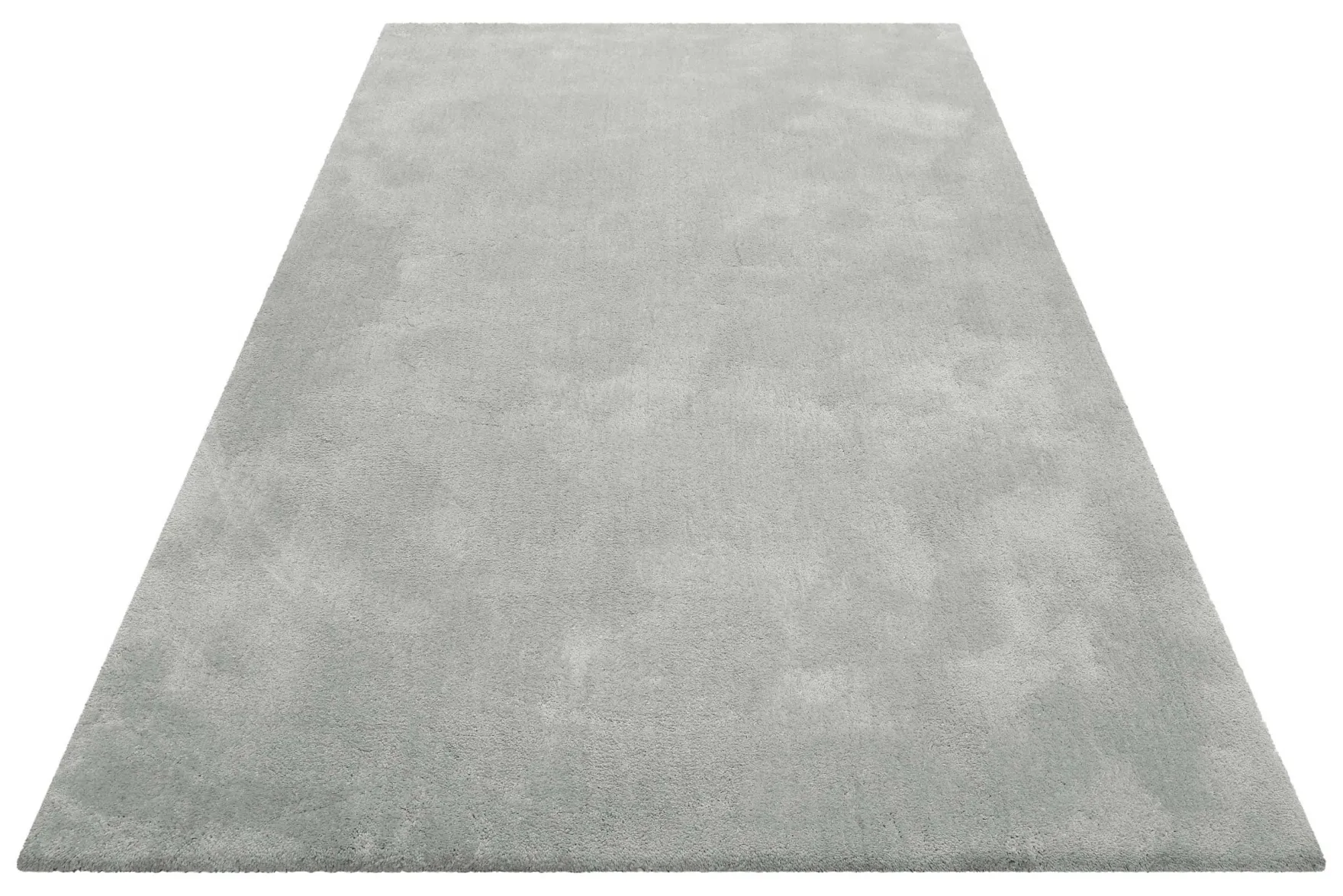 Teppich Hellgrau Hochflor "Emilia" WECONhome Basics