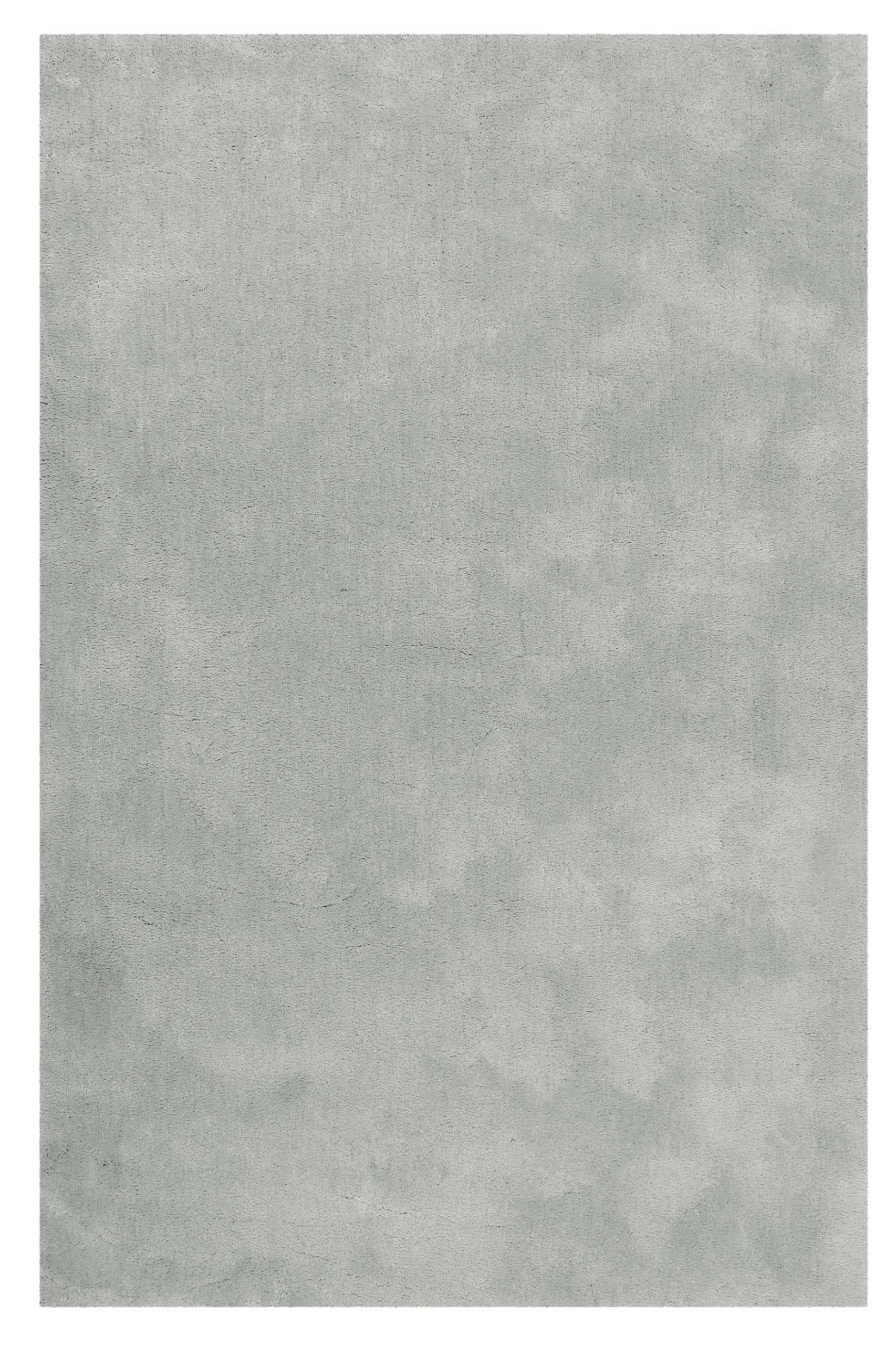 Teppich Hellgrau Hochflor "Emilia" WECONhome Basics