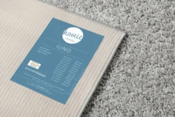 Teppich Hellgrau Hochflor 