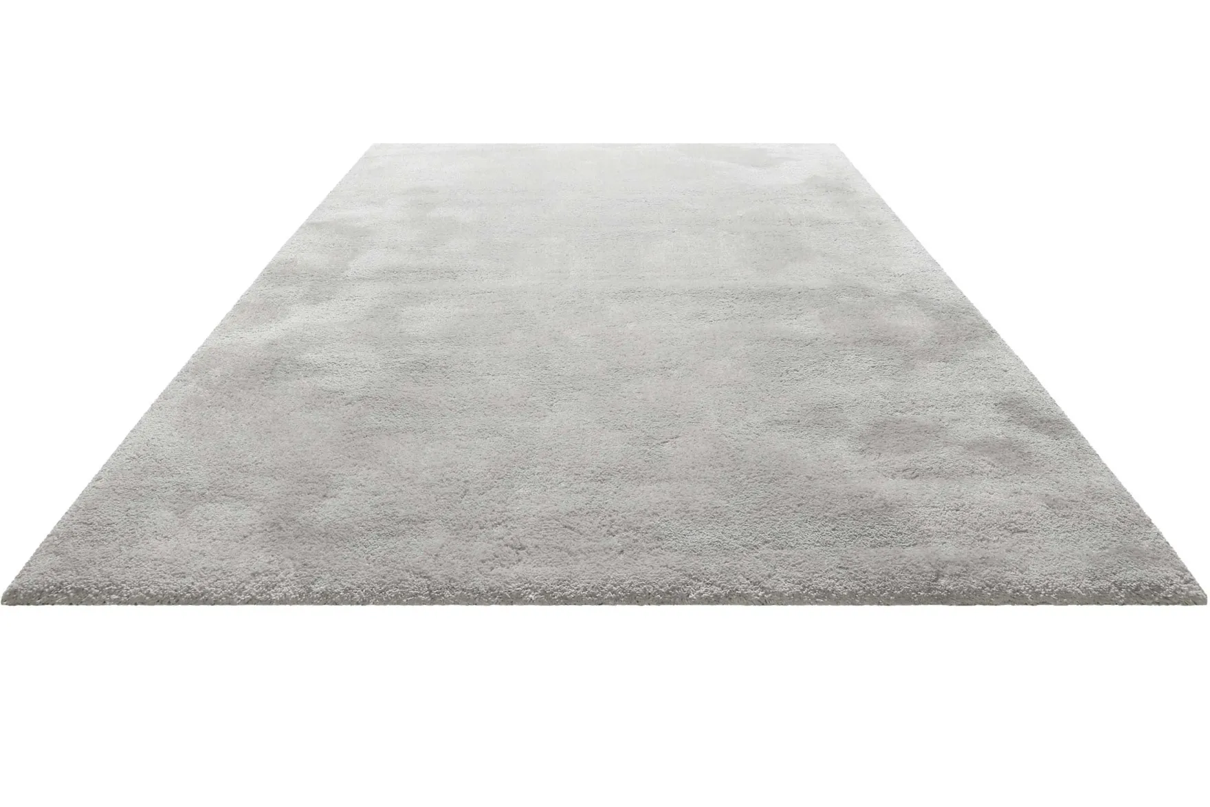 Teppich Hellgrau Hochflor "Pisa" Homie Living