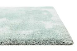 Teppich Hellgrün Hochflor 