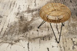 Teppich Holzbraun Kurzflor 