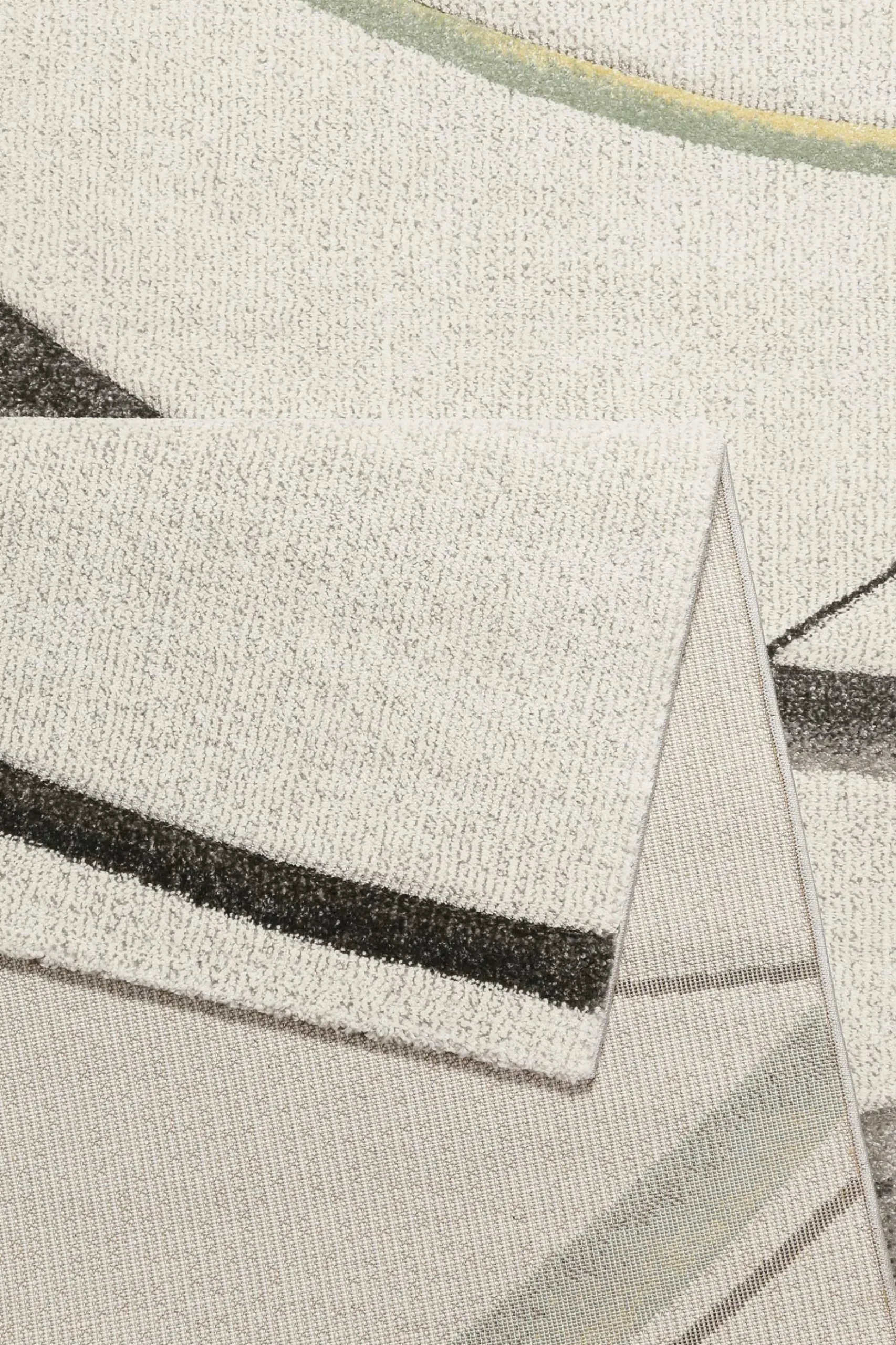 Teppich Kurzflor beige grün "Cloud7" WECONhome
